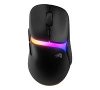 Glorious Gaming - Model D3 Mouse da gaming wireless: batterie sostituibili InfinitePlay, polling da 8k, switch ottici da 130M di clic, ultraleggero (69 g), sensore ottico 30K DPI, RGB - Nero