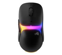 Glorious Gaming - Model O3 mouse da gaming wireless: batterie sostituibili InfinitePlay, polling da 8k, switch ottici da 130 milioni di clic, ultraleggero (66 g), sensore ottico 30K DPI, RGB - Nero