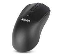 Ratón Hamlet XMICEBTW-RB RF Wireless Bluetooth 1600DPI Nero Ricaricabile
