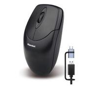 MOUSE USB 1000 DPI + USB-C ADAPTER