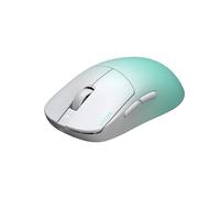 Ratón Hator Quasar 3 Ultima 8K Wireless 30000 DPI Bianco Menta Ricaric.