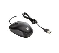 HP G1K28AA - Mouse, cavo, USB, nero