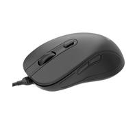 iggual OFFICE-ELITE-PRO-6D - Mouse ottico ergonomico con 6 pulsanti, DPI regolabile, cavo da 1,5 m, Plug & Play, compatibile con Windows, Mac, Linux, Android, colore nero