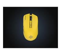 Ratón Inca IMG-328MX RF Wireless Bluetooth USB-C 12800 DPI Giallo 7 Pulsanti