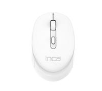 Ratón Inca IWM-243RB Wireless RF 2.4 GHz 1600 DPI Bianco Pulsanti Silenziosi