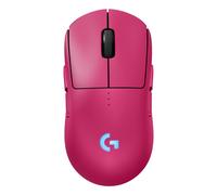 Logitech G PRO 2 LIGHTSPEED mouse da gaming wireless per destrimani o mancini, fino a 4 pulsanti laterali magnetici personalizzabili e commutabili, sensore da 44.000 DPI, ricarica USB-C, PC/Mac - Rosa