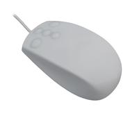 Ratón MCL MP2B99AZZZZSS269W USB PS/2 800 DPI Bianco IP68 Silicone