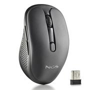 Ratón NGS Evo Spook inalámbrico 1600 DPI Bluetooth multifunción recargable negro