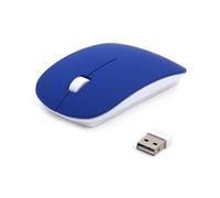 Ratón Omega OM0414WBDB RF wireless 1000 DPI Blu Bianco Ambidestro