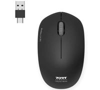 Ratón Port Designs 900540 Wireless RF 1600 DPI Nero Ambidestro Ultra Leggero