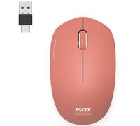 Ratón Port Designs 900542 Wireless RF 1600 DPI Rosso Ambidestro USB-A USB-C