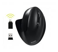 Ratón Port Designs 900706-BT Wireless Bluetooth 1600DPI Nero Ergonomico Ricaricabile
