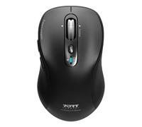 Ratón PORT DESIGNS 900720 Bluetooth 3200DPI Nero Ricaricabile Multidispositivo