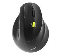 Ratón Port Designs 910007 RF Wireless Bluetooth 2400 DPI Negro Recargabile