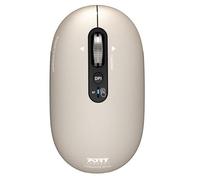 Ratón Port Designs PURE MAC Bluetooth 3200DPI Beige Ambidestro Batteria USB-C