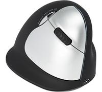 Ratón R-Go Tools HE Break Wireless 2500 DPI Nero Ergonomia LED Pausa