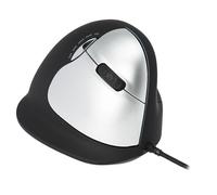 Ratón R-Go Tools RGOHELA Cablate 3500 DPI Nero LED Pausa Ergonomico