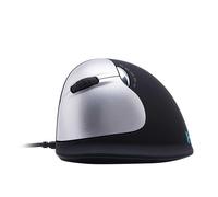 Ratón R-Go Tools RGOHELELA Cablato 3500DPI Nero LED Pausa Mano Sinistra