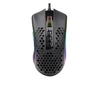 Ratón REDRAGON M808-RGB Storm USB Type-C 12400DPI Nero 7 Pulsanti RGB