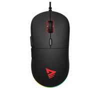 Ratón SAVIO Gambit USB Type-A 12000DPI Negro Iluminación ARGB 7 Botones PTFE
