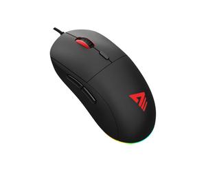 Ratón SAVIO Gambit USB Type-A 12000DPI Negro Iluminación ARGB 7 Botones PTFE