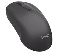 Ratón Savio MB-04 Bluetooth 2.4GHz 1600DPI Nero Doppia Connessione Silenzioso