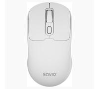 Ratón Savio MB-05 Bluetooth Wireless 1600 DPI Bianco Click Silenzioso