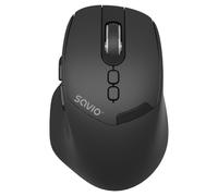 Ratón Savio MB-06 Bluetooth 3800DPI Nero Ambidestro USB-C Wireless