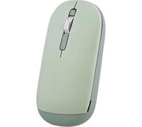 T'nB - Mouse Color Dual Connect, 2 in 1, Bluetooth e dongle wireless USB-A, elegante e ultra sottile, connessione plug & play, comodo cinturino da polso, standby automatico - verde
