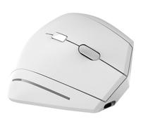 T'nB - Mouse verticale ergonomico wireless, inclinazione 53°, riduce il dolore al polso, Bluetooth/USB-A, tasti Avanti/Indietro, comfort ottimale - Bianco