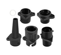 Ratpzou Adattatore per pompa ad aria, per il gonfiaggio a 4 ugelli, accessorio per pompa kayak, per campeggio, kayak, canoa, zattera, surf, canottaggio, spiaggia, lago