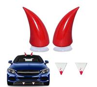 Ratpzou Decorazioni Auto Esterne | Ornamento per Tetto Auto Halloween - Corna e Zanne Decorative 3D per SUV Camion Berline Moto Professionisti del Detailing Personalizzatori di Veicoli per Viaggi