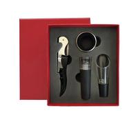 Ratpzou Manuale per Bottiglie di Vino | Utensili con tappo e versatore dedicato al Champagne,da vino in acciaio inossidabile | Ad Uso In Ambiente Domestico Cucina Pranzo Feste Barman Ristoranti E