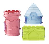 Ratpzou per Sabbia da Spiaggia | Kit per Costruire Castelli di Sabbia con Stampo da Spiaggia | 3 Pezzi Giochi Esterni Bambini Piccole Ragazze Ragazzi Estate Neve Compleanno Natale Viaggio Vacanze