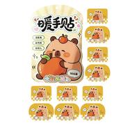 Ratpzou Sacchetti Riscaldanti per Mani e Piedi - 10 Pezzi Sacchetti di Calore Portatili Attivati ad Aria a Fumetti | Attivazione Rapida Scaldapiedi Per Esterno,Per Casa Ufficio Scuola Campeggio