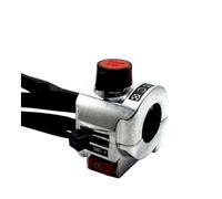 RAtsch Motociclo Manubrio Interruttore di Controllo Interruttore Universale per Manubrio Moto Pulsante ON off per Moto Motor ATV DC12V/10A Accessori per Moto