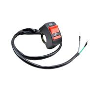 RAtsch Motociclo Manubrio Interruttore di Controllo Interruttore Universale per Manubrio Moto Pulsante ON off per Moto Motor ATV DC12V/10A Accessori per Moto