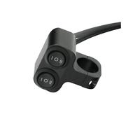RAtsch Motociclo Manubrio Interruttore di Controllo Pulsante Interruttore di Controllo Manubrio Moto da 22 mm, fari per Moto, luci di Emergenza, Freni, fendinebbia, Accessori per Moto