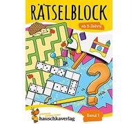 Ratseln, knobeln, logisches denken - t630 - ratselblock ab 5 jahre, band 1: Kunterbunter Rätselspaß: Labyrinthe, Fehler finden, Suchbilder, Sudokus u.v.m.