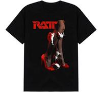 RATT Band RATT EP Mic Men Cotton T Shirt Graphic Unisex Tee Shirt Black L