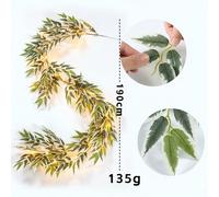 Rattan da appendere a parete per piante artificiali edera verde primavera per in