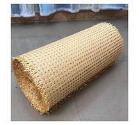 Rattan Rotolo Fettuccia in Paglia per Sedie Vienna Bistrot Thonet,Canna a Rete in Vimini per Riparazione di Sedie,Foglio di Tessitura di Nastro Trama Aperta Pre-tessuta per Riparazione Seduta Rattan (