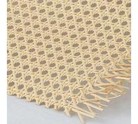 Rattan Rotolo, Rattan Naturale Rotolo, 80cm di Larghezza Paglia di Vienna, Rattan, Rotolo di Canna,Rattan Intrecciato Fettuccia Material Paglia per Cesti, Sedie, Bag, Borse, Giardino DIY(35x300cm)