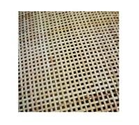 Rattan Rotolo Stuoie,Vimini Da Intreccio Rotolo di fettuccia in rattan naturale a scacchi largo 50/55 cm, fogli tessitura in canna, fai da te, materiale for mobili, scarpiera, guardaroba(55cm x 90cm)