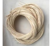 Rattan Vimini da Intrecciare Naturale, Rotolo Di Rattan Tessuto Materiale Forniture Di Riparazione Patio Per Sedia A Canna Scanalata Rotonda Materiale Per La Produzione Di Cestini In Rattan (Color :