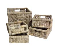 Rattankörbe-set 5-tlg. Cestino da Scaffarel Scolapiatti Armadietto Conservazione