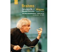 Rattle Conducts Brahms and Wagner (DVD) Berliner Philharmoniker Lisa Batiashvili