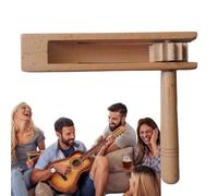 Rattle Di Spinner Di Legno | Produttori Di Rumore A Cricchetto In Legno | Rattlet Rattle Toy A Ratchet Spinner | Ideale Con Una Maniglia Di Grip Facile, Classico Noisemaker Per Feste, Celebrazioni, Fe