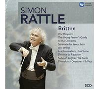 Rattle Simon( Direttore), Robert Tear( Tenore), Peter Donohoe( Piano) - Benjamin Britten (Box5Cd)