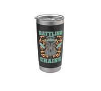 Rattling Chains ama Flying Disc Ultimate Frisbee Disc Golf Bicchiere termico in acciaio inox doppia parete